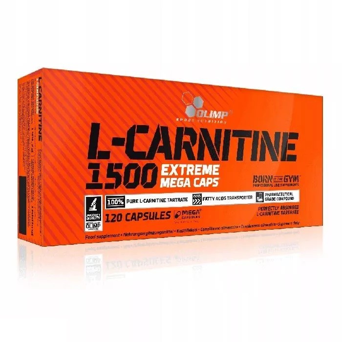 Olimp Olimp L-Carnitine 1500 Extreme Mega Caps 120 kapsułek