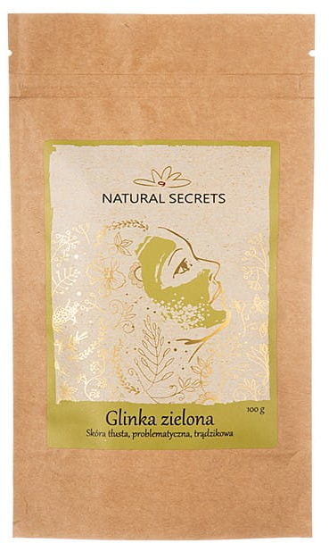 Natural secrets Natural Secrets Glinka Zielona 100g AB4E-638BB