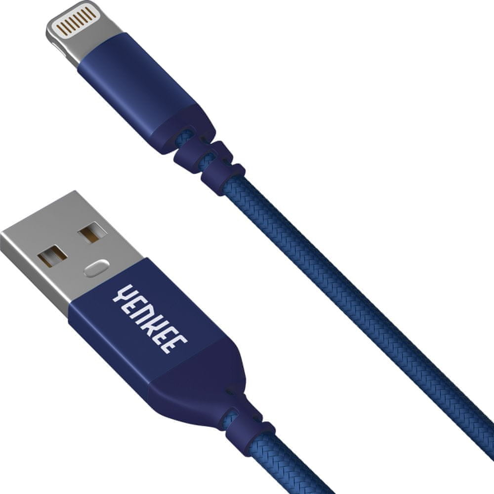 YENKEE przewód YCU 611 BE USB Lightning 1 m # z wartością produktów powyżej 89zł!