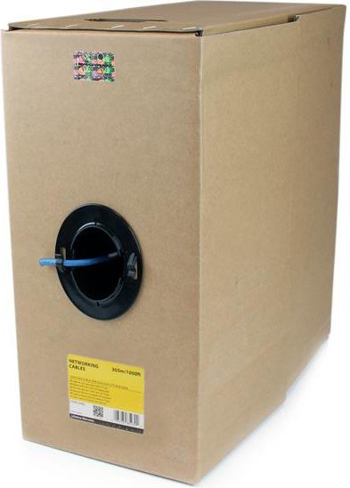 StarTech Kabel instalacyjny Cat6 UTP 305m niebieski WIR6CMRBL WIR6CMRBL