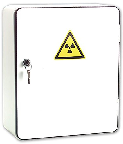 3B Scientific nierdzewna szafka do użytego radioaktywnych U8483219