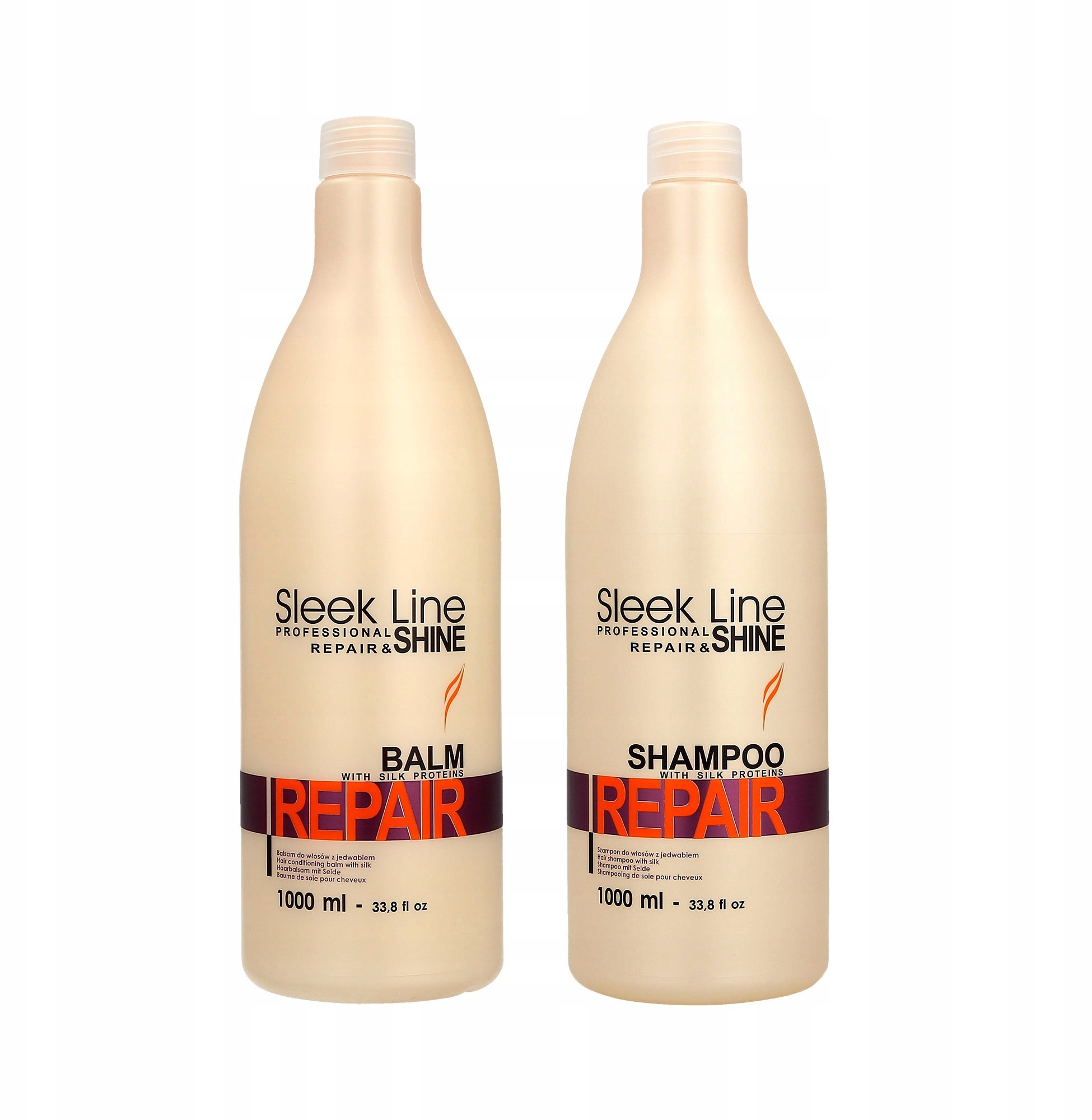 Sleek Stapiz Line Repair Szampon 1L + Balsam 1L
