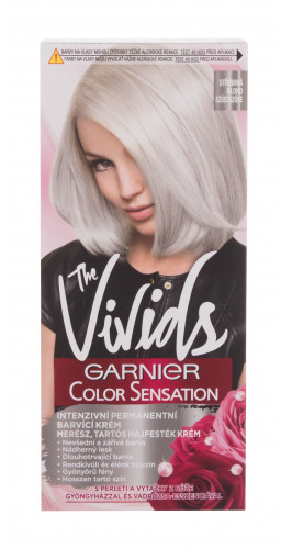 Garnier Color Sensation The Vivids farba do włosów 40 ml dla kobiet Silver Blond