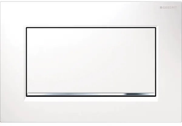 Geberit Sigma30 Przycisk spłukujący jeden przycisk z funkcją stop biały mat 115.893.JT.1 doradzimy wycena@mizar.pl tel.(22)723 73 63