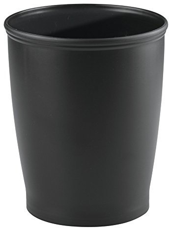 FENIKS Inter wzór 93437eu Kent pojemnik na odpady z pedałem plastik 21,21 x 21,21 x 25,40 cm, czarna 93437