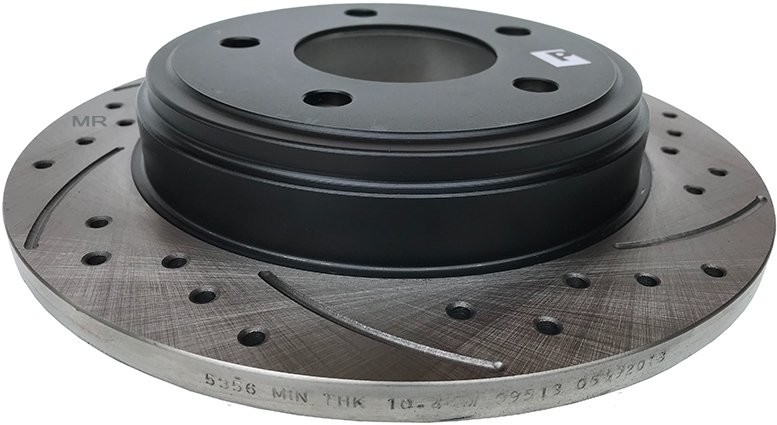 MIKODA Tylna WIERCONA nacinana tarcza hamulcowa Eagle Vision 5356