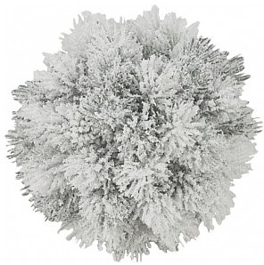 Europalms EUROPALMS Deco ball Kula sosnowa flokowana 15cm 83500303