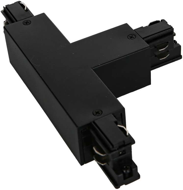 Italux T-ŁĄCZNIK szynoprzewodu uziemienie zewnętrzne HT4-J03-I/BK do 3-fazowej szyny natynkowej 230V czarny