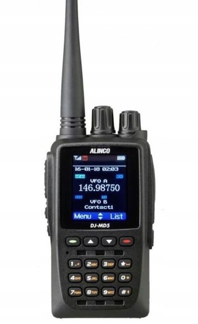 Alinco DJ-MD5 Xeg Radio Ręczne Cyfrowe Dmr Mototrb