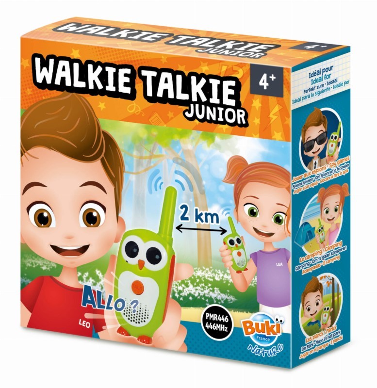 BUKI WALKIE TALKIE Junior - Zasięg 2 km - BUKI TW03