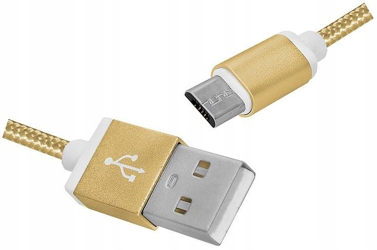 Przewód kabel Usb micro Usb szybki mocny 1m oplot