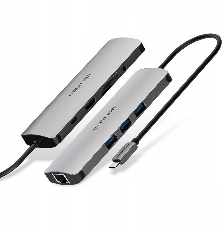 Vention Stacja Dokująca Type-C 9w1 Laptop/Tablet