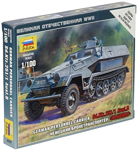 Zvezda z6127 model SD KFZ 251/1 niej szer. skala 1: 100