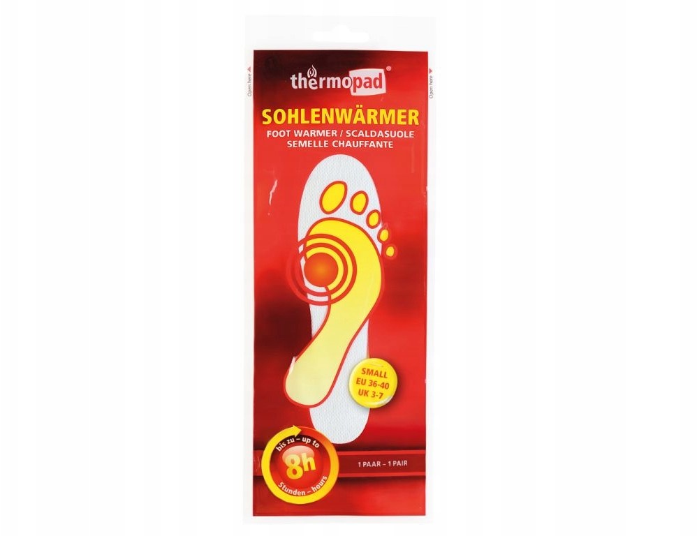 Thermopad Wkłady grzejące ogrzewacz do stóp 41-45