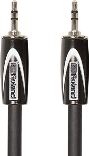 Roland Black Serie kabel połączeniowy stereo 3,5 mm jack TRS, długość: 1,5 m RCC-5-3535 RCC-5-3535