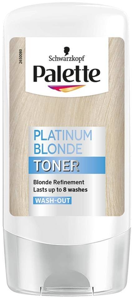 Schwarzkopf Platinium Blone Toner do włosów przeciwko żółtym tonom 150ml 107313-uniw