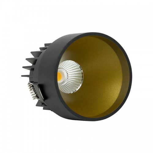 OxyLED LAPILO Czarno-Złota LED 8W CRI>90 3000K Home&Decor Oczko sufitowe 456733 456733