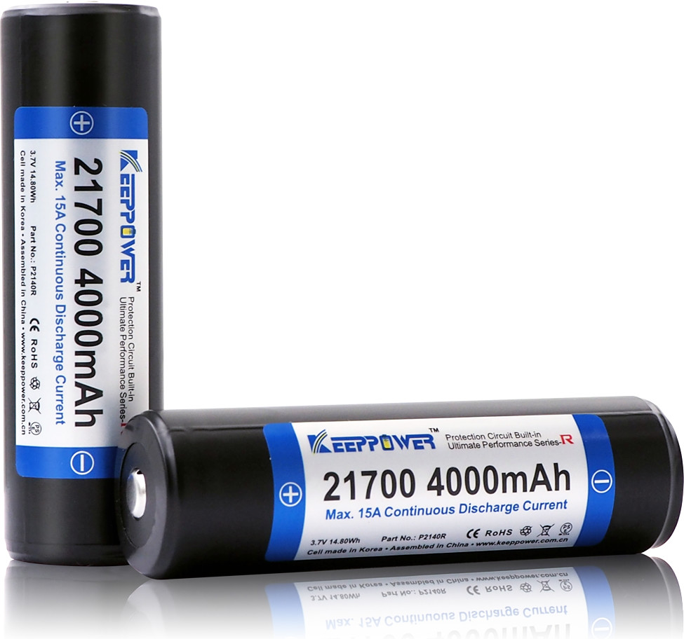 KP ICR21700-400PCM-R 4000mAh Li-ION