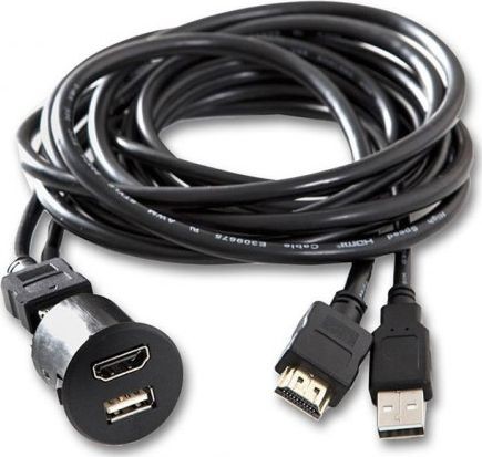 Alpine USB HDMI-Einbaubuchse für FIAT Ducato KCU-1H