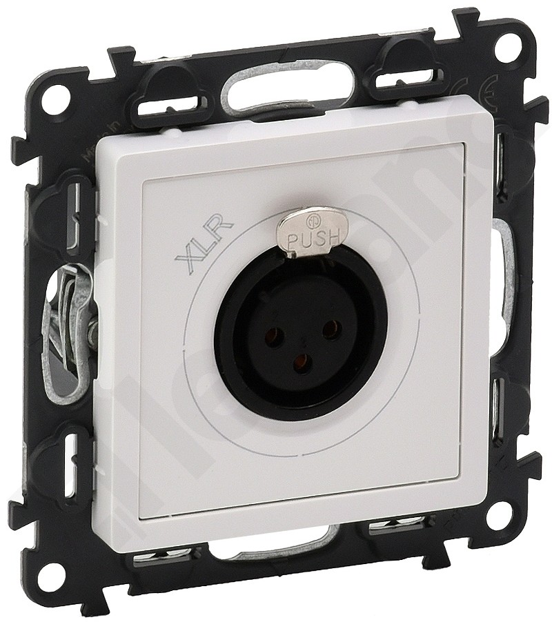 Legrand Klawisz łącznika uniwersalny z podświetleniem VALENA ALLURE Czarny 755088