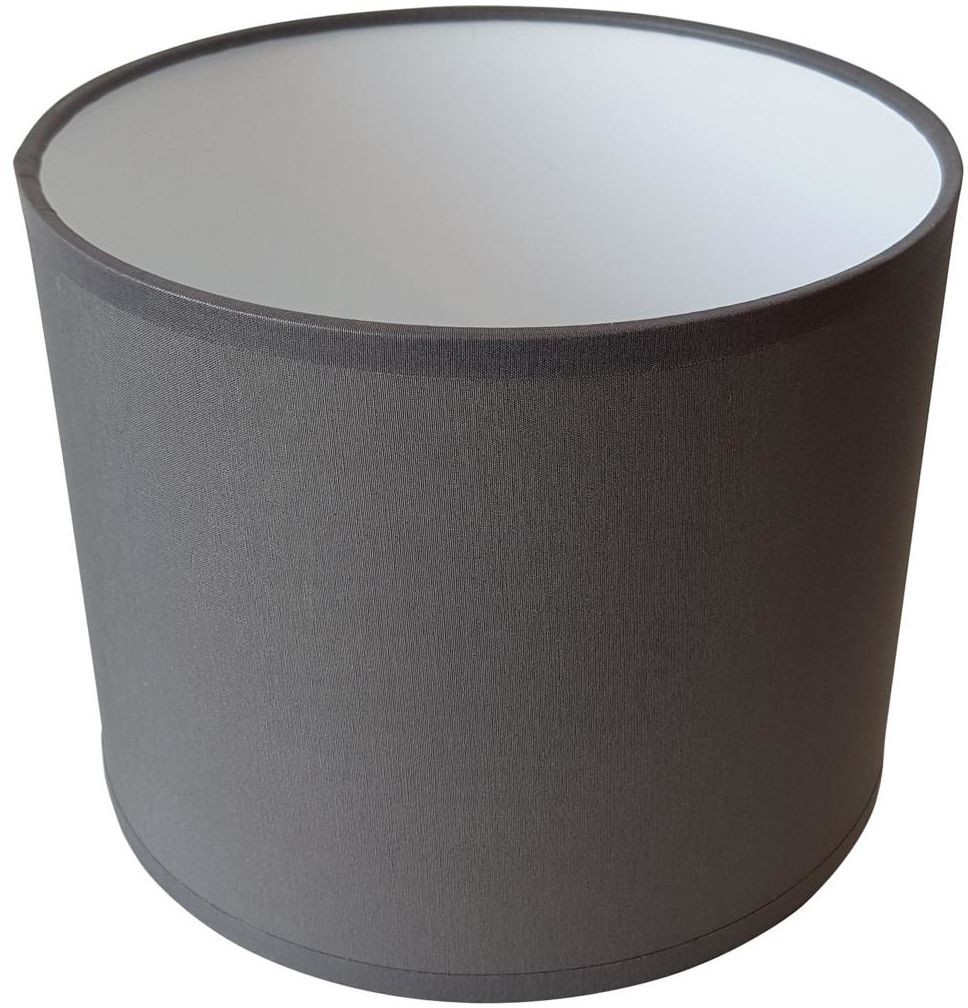 TK Lighting Abażur 9972 walec 30 x 20 cm tkanina szary E27