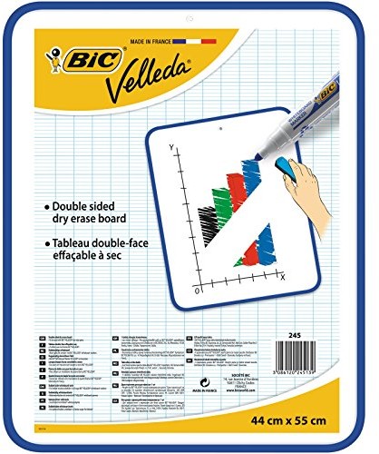 BIC Velleda Sucha abwischbares Whiteboard (dwustronny, 44 x 55 cm) 735717