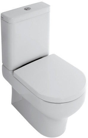 Olympia Ceramica Clear Toaleta WC kompaktowa 50x36 cm biała CLE130301