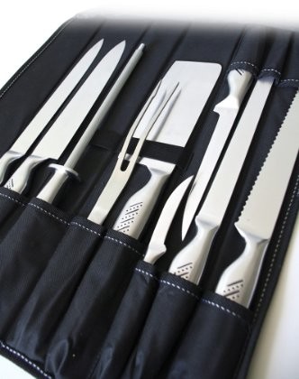 Pradel Excellence Torba pradel Excellence i7100 Nóż kuchenny, 9-częściowa, ze stali nierdzewnej I7100
