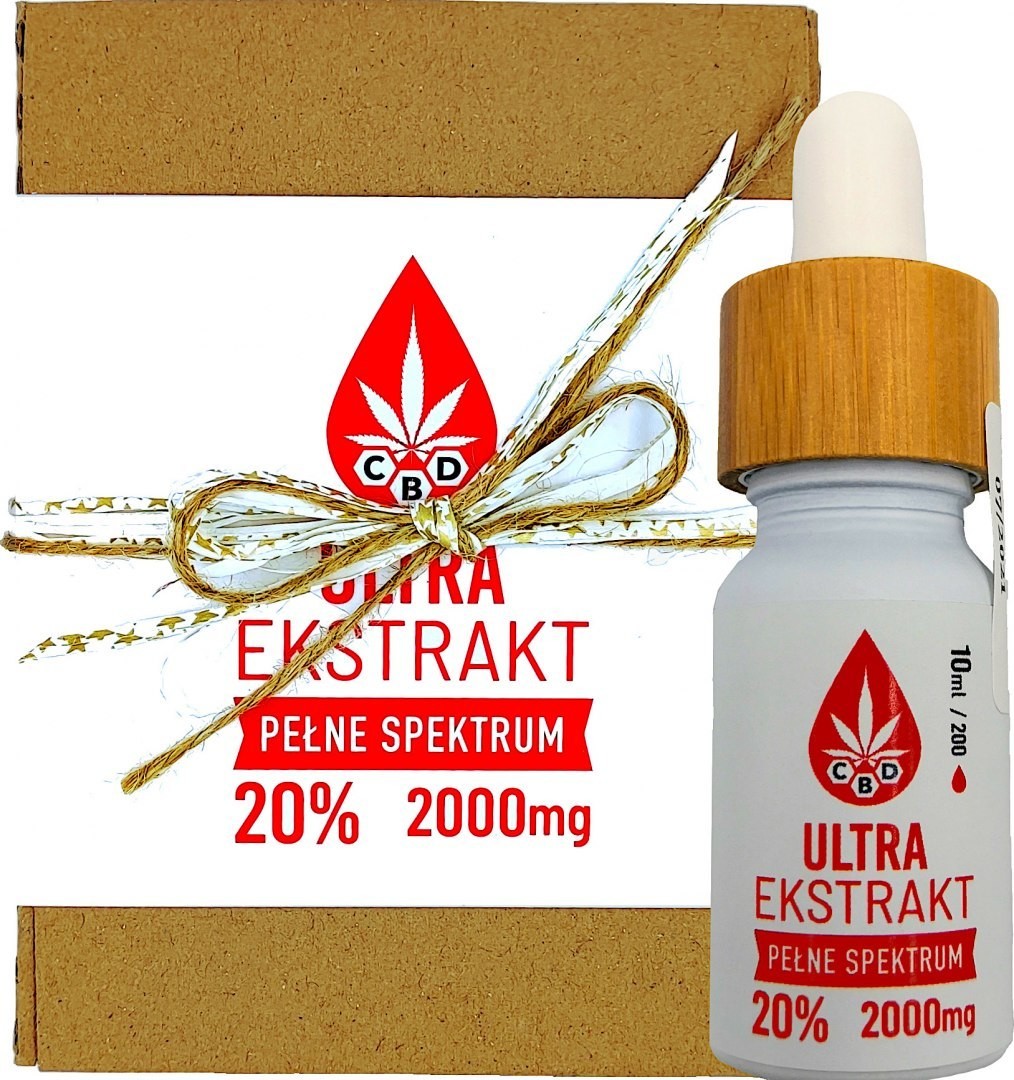 KROPLA-CBD.PL Kropla CBD | OLEJEK KONOPNY CBD 20% | 2000mg | PEŁNE SPEKTRUM