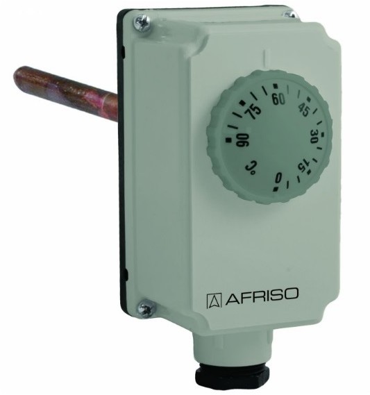 Termostat Z Kapilarą DŁ.100 MM Afriso 0-90 Stopni