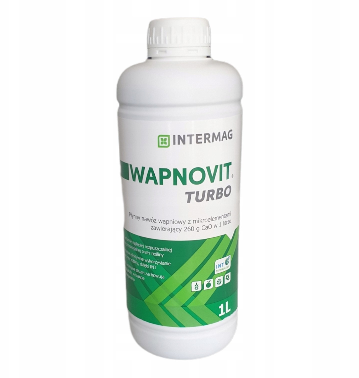 Intermag Wapnovit turbo 1l nawóz dolistny wapno