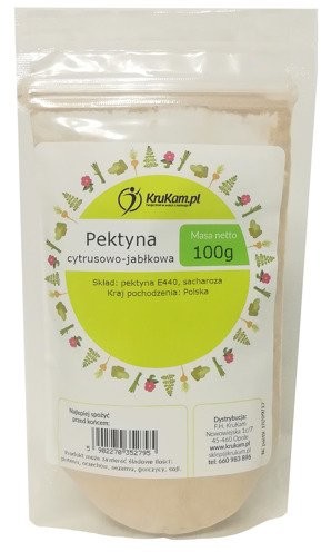 KruKam Pektyna cytrusowo-jabłkowa do dżemów 100g