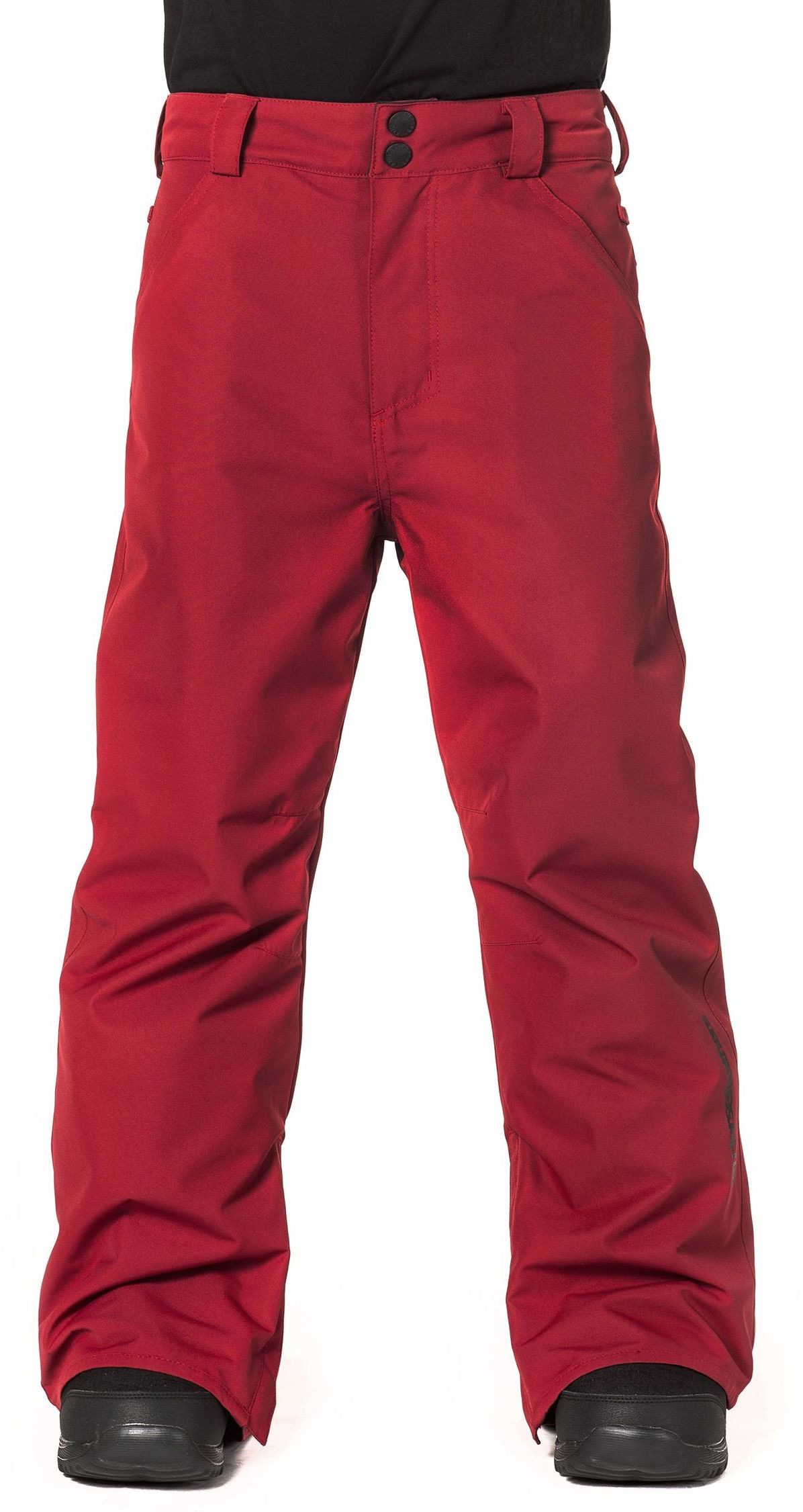 Horsefeathers zimowe spodnie ęce PINBALL KIDS PANTS red)
