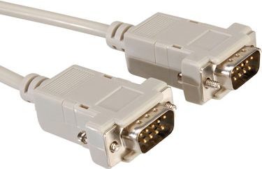 Roline serialcable DB9 męskie - męskie1.8 m weiss - 11.01.6018