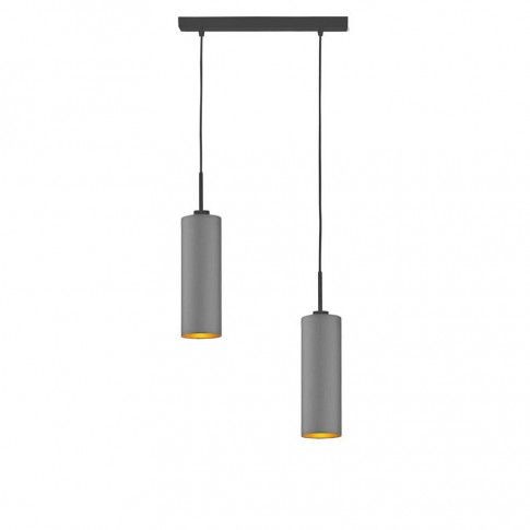 Lampa wisząca nad stół na czarnym stelażu K2-M09