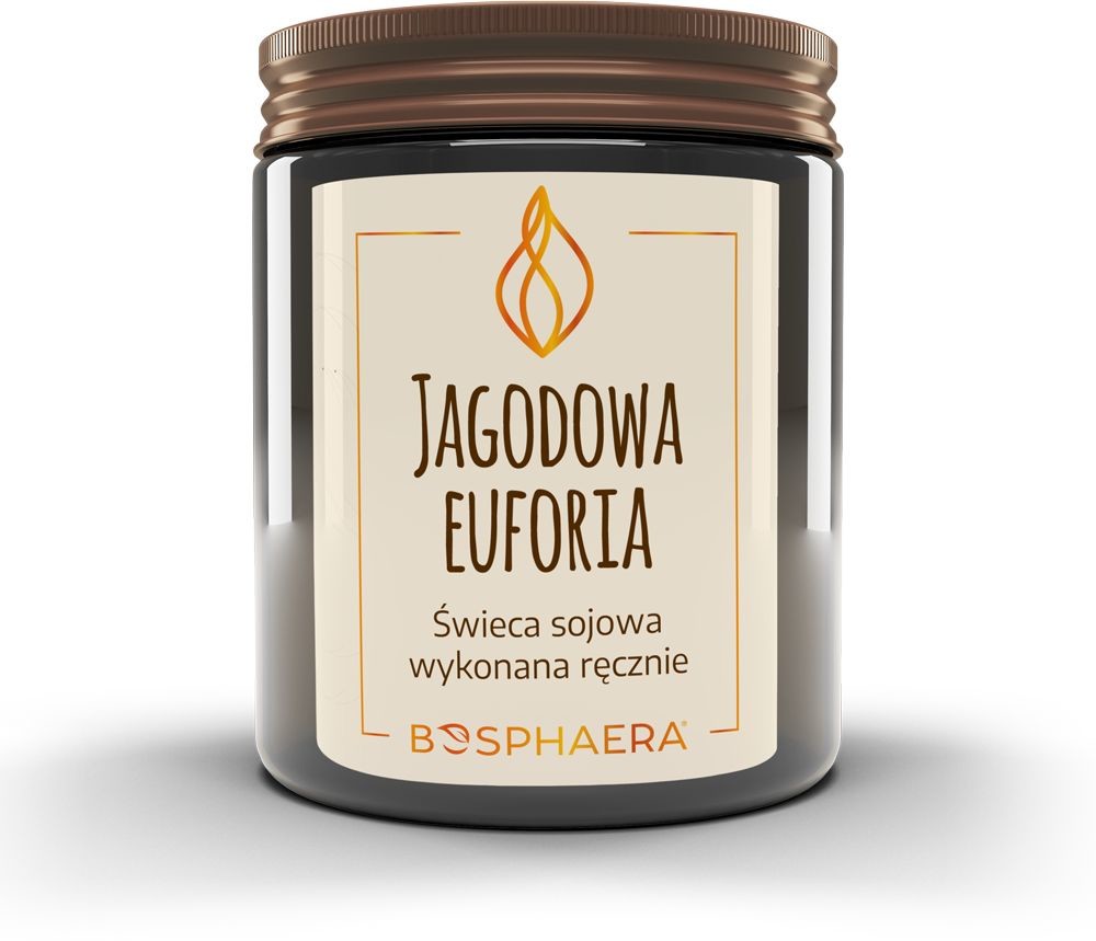 Bosphaera Bosphaera Świeca Sojowa Jagodowa Euforia 190g 3196-371C0