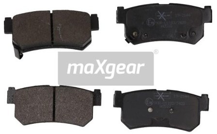 MaxGear Zestaw klocków hamulcowych, hamulce tarczowe 19-2144