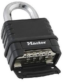 Master Lock Kłódka laminowana 50 mm czarna M178EURDCC