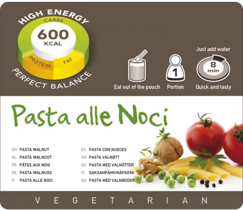 Adventure Food Makaron z orzechami włoskimi 1 Porcja) 8717624621369