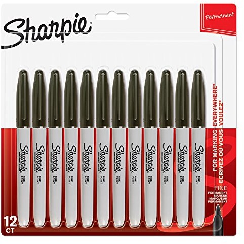 Sharpie Marker permanentny , cienka końcówka, czarny 1996111