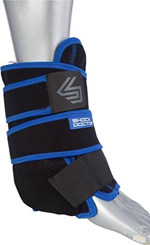 Shock Doctor shockdoctor dorosłych Ice Recovery kompresyjne kostki bandaż, czarny, S/M 752-BK-S/M_Black_S/M
