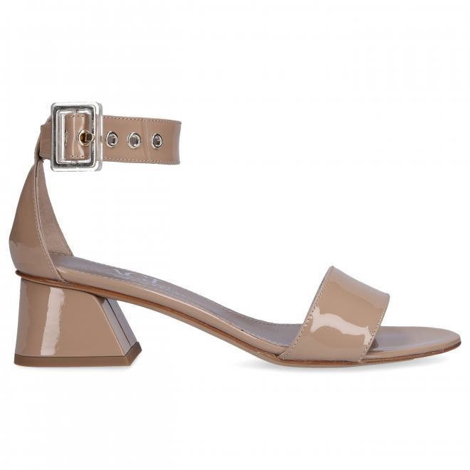 AGL Attilio Giusti Leombruni AGL Attilio Giusti Leombruni Sandalen D651003 skóra lakierowana beż