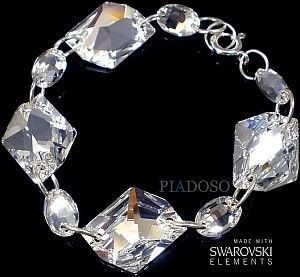 Swarovski Arande Elegancka Bransoletka Srebro Crystal 2328281762