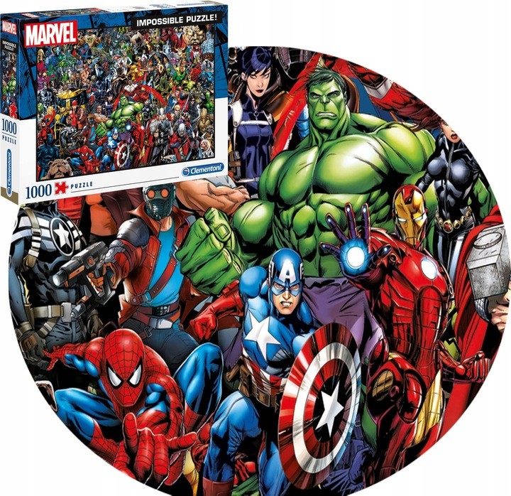 Marvel Puzzle 1000el Avengers Clementoni
