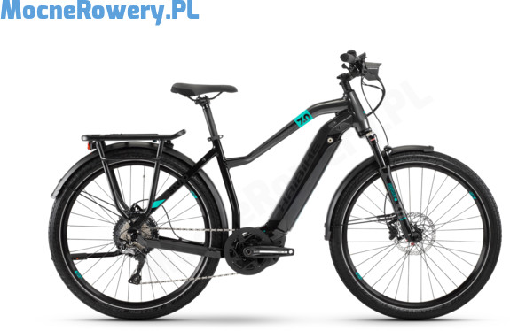 Haibike SDURO Trekking 7.0 Low-step 2020 czarny/turkus/antracyt 27,5 cala