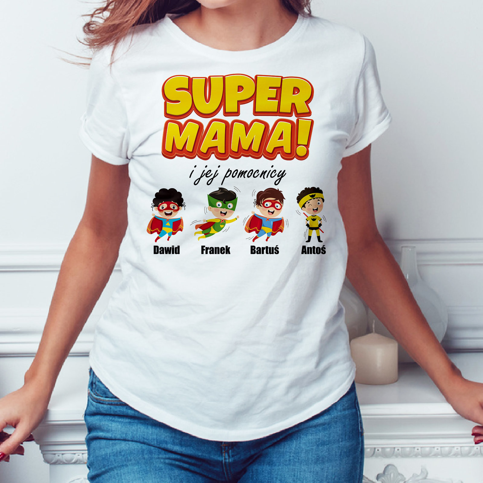 Poczpol Super Mama - koszulka damska 43168-G
