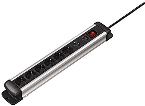 Hama Superior-Line listwa zasilająca 6-aluminiowa 1,5 m 00047857