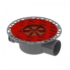 Tece 3603500 TECEdrainpoint S odpływ DN 70 poziomy z kołnierzem uniwersalnym Seal System