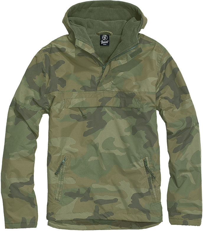 Brandit Kurtka Kangurka Zimowa Windbreaker Woodland 3001.10/S