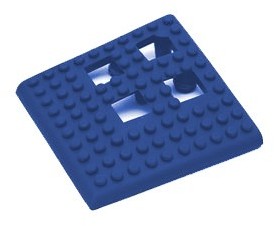Coba Narożnik Do Mat Flexi-Deck Niebieski FD020004